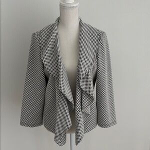 Women's Calvin Klein Black and White Jacket